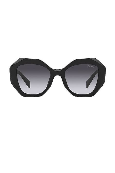 sculto reo prada|Prada Sculto Reo Irregular Rounded Angular in Black & Grey.